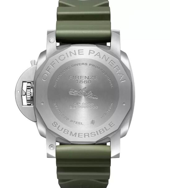 The Panerai with military green dial will decorate all men wearers very strong.